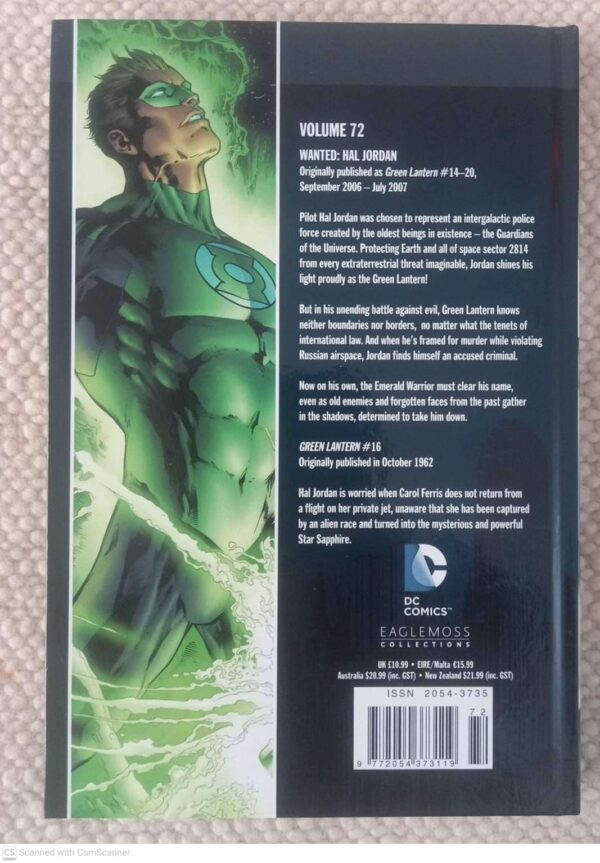 Green Lantern: Wanted – Hal Jordan (DC Comics Graphic Novel Collection, Vol. 72) secondhand book