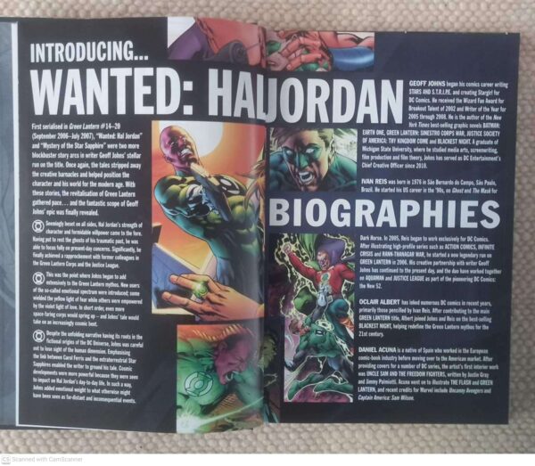 Green Lantern: Wanted – Hal Jordan (DC Comics Graphic Novel Collection, Vol. 72) secondhand book