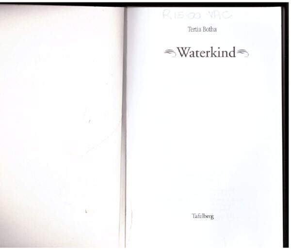 Waterkind — Tertia Botha secondhand book