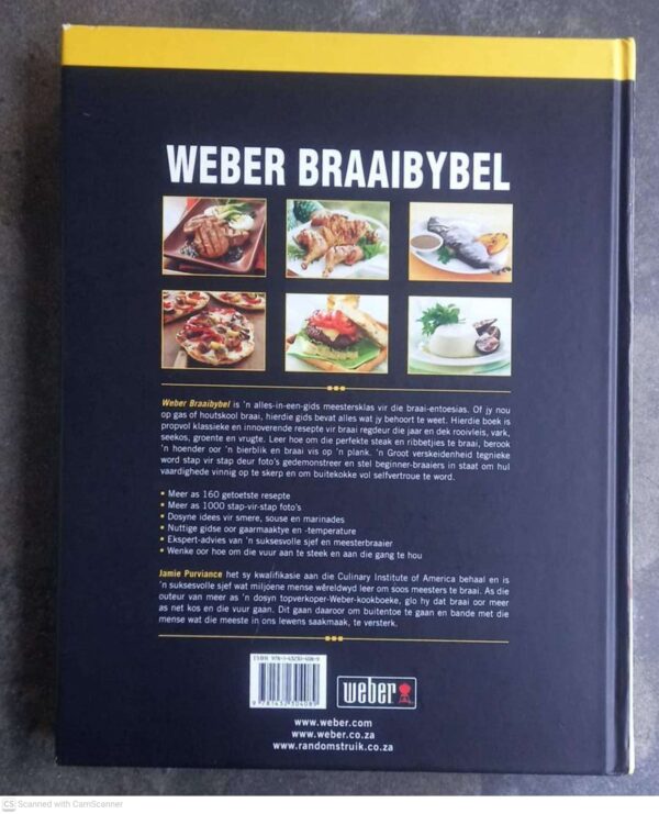Weber Braaibybel — Jamie Purviance secondhand book