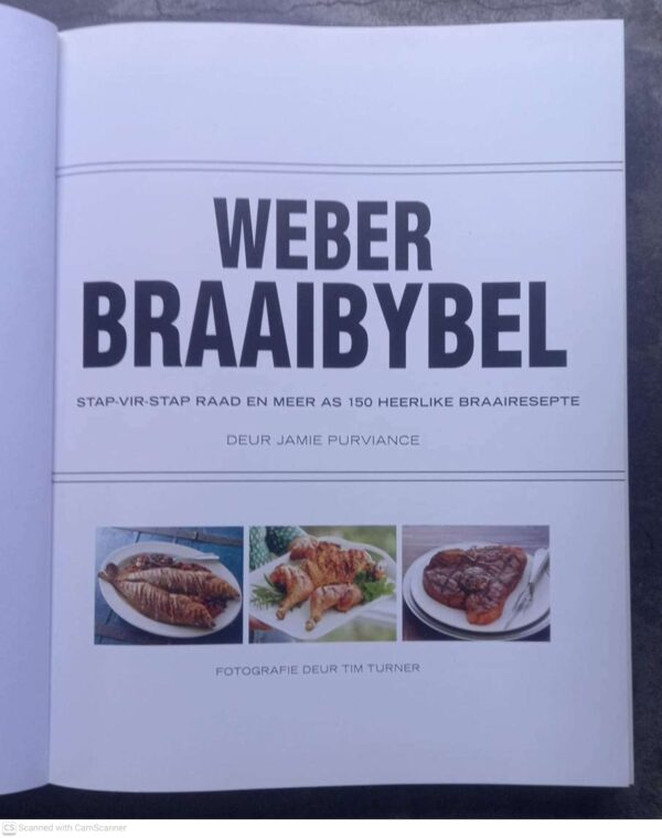 Weber Braaibybel — Jamie Purviance secondhand book