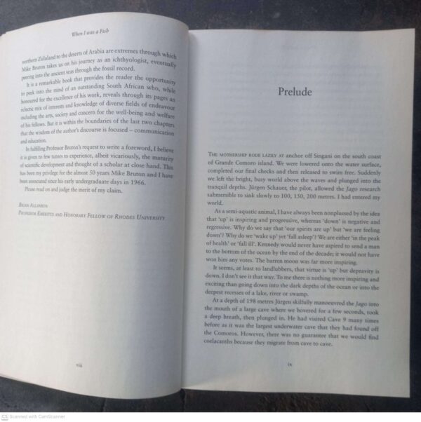 When I Was A Fish: Tales Of An Ichthyologist. — Mike Bruton secondhand book