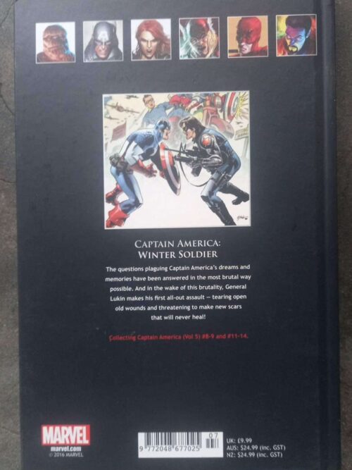 Captain America: Winter Soldier (Marvel Ultimate Graphic Novels Collection, Vol. 84) secondhand book