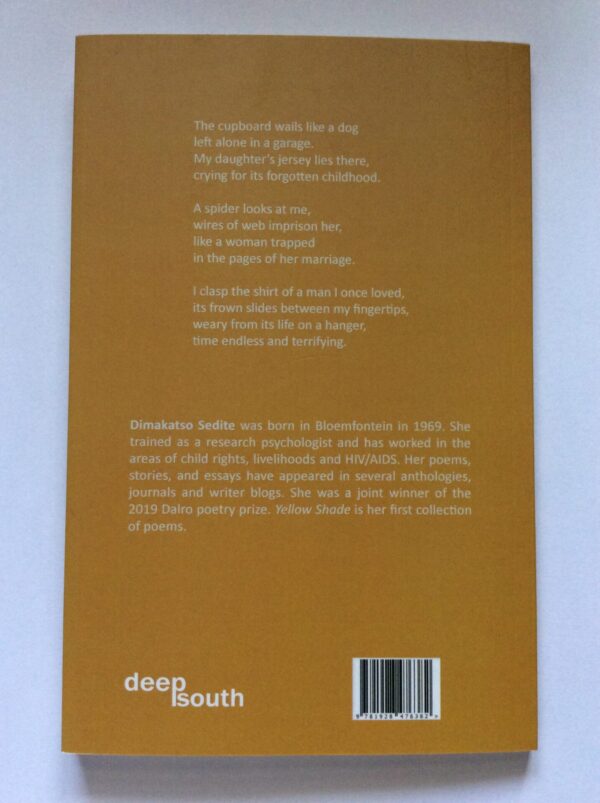 Yellow Shade – Dimakatso Sedite secondhand book