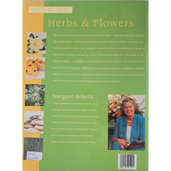 Cooking With Herbs & Flowers – The Margaret Roberts Selection secondhand book