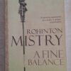 A Fine Balance – Rohinton Mistry secondhand book