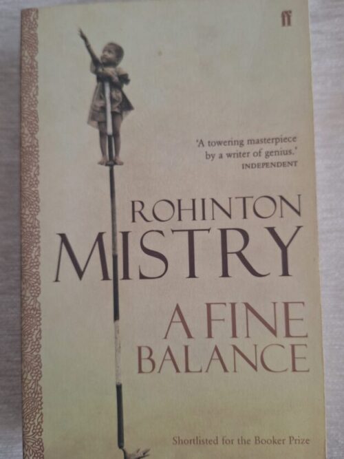 A Fine Balance – Rohinton Mistry secondhand book