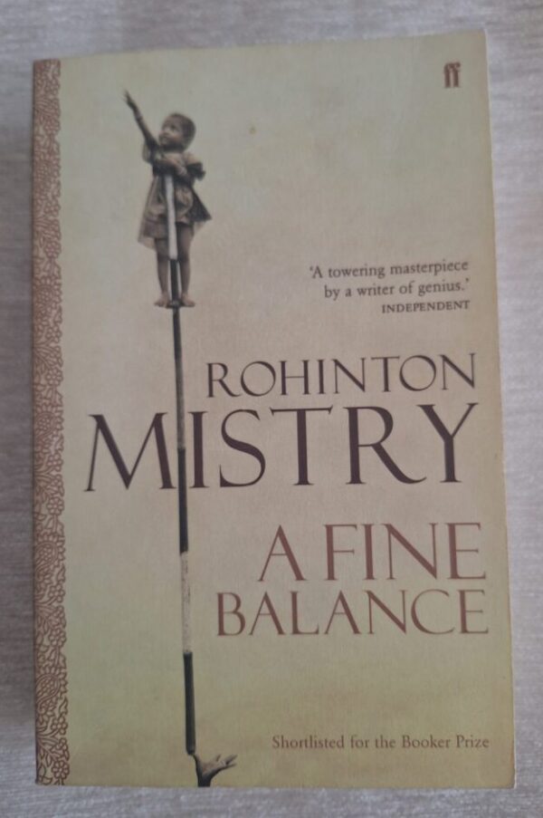 A Fine Balance – Rohinton Mistry secondhand book