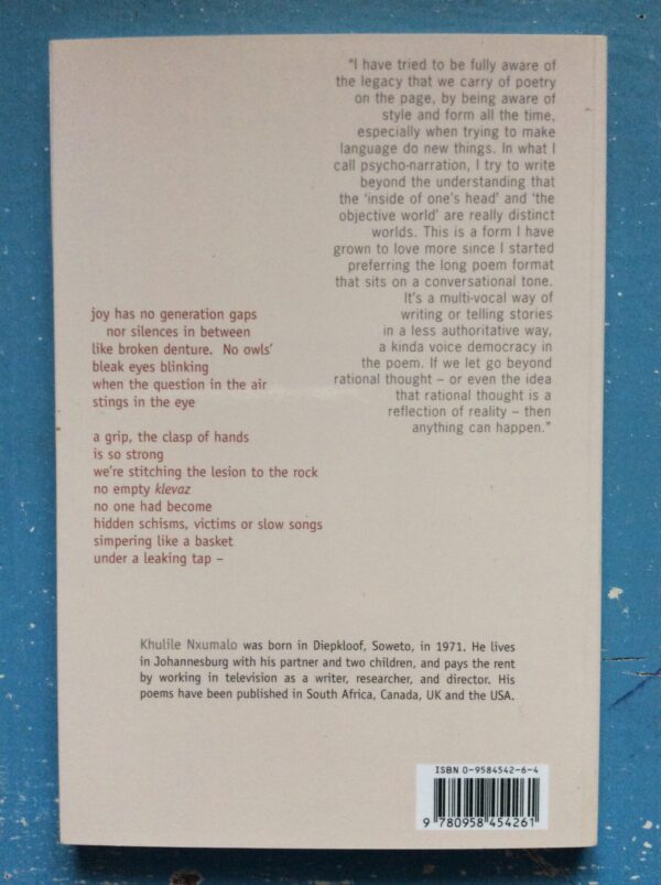 ten flapping elbows, mama – Khulile Nxumalo secondhand book