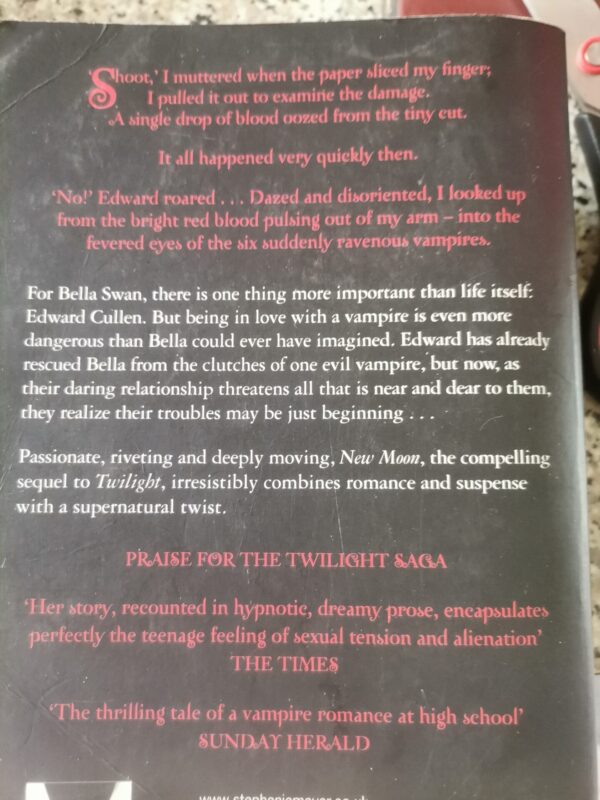 Twilight Series – Stephenie Meyer (4 Books) secondhand book