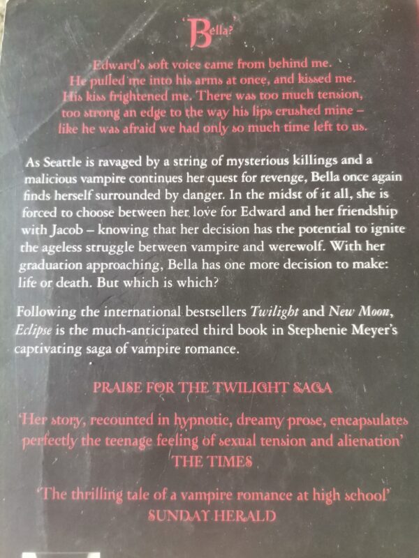 Twilight Series – Stephenie Meyer (4 Books) secondhand book