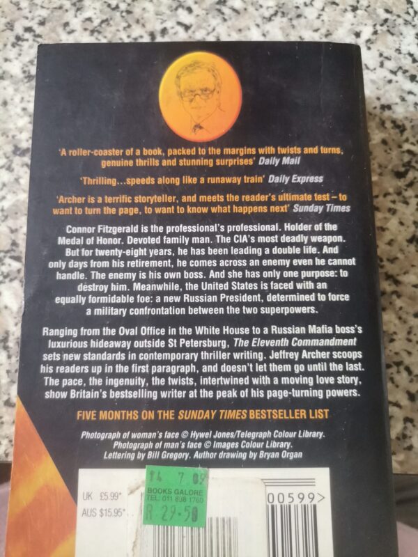 The Eleventh Commandment – Jeffrey Archer secondhand book