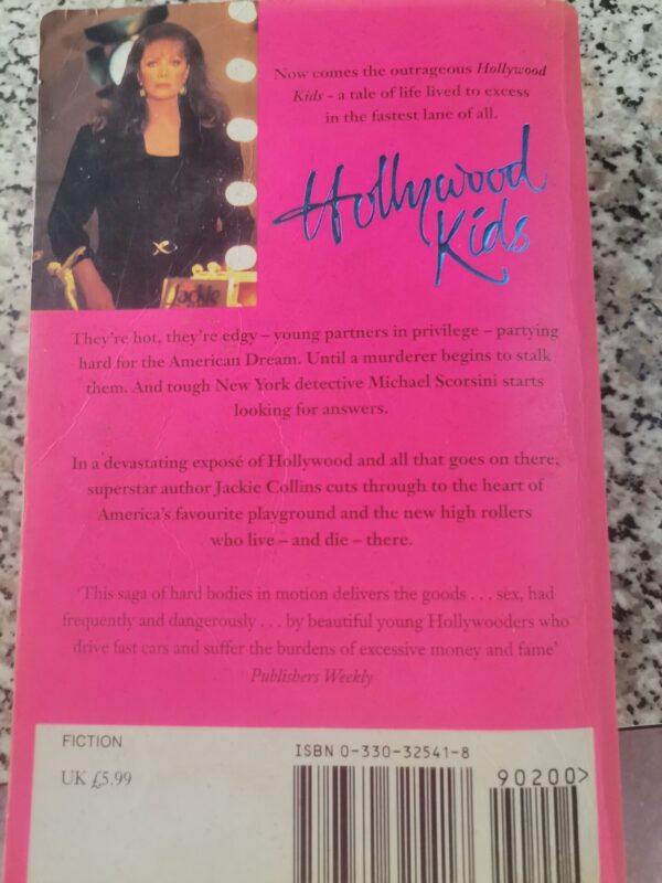 Hollywood Kids – Jackie Collins secondhand book