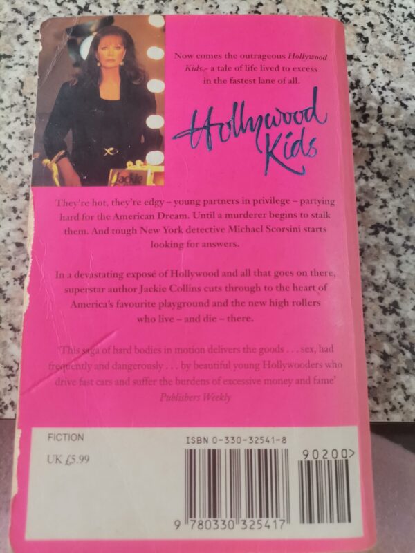 Hollywood Kids – Jackie Collins secondhand book