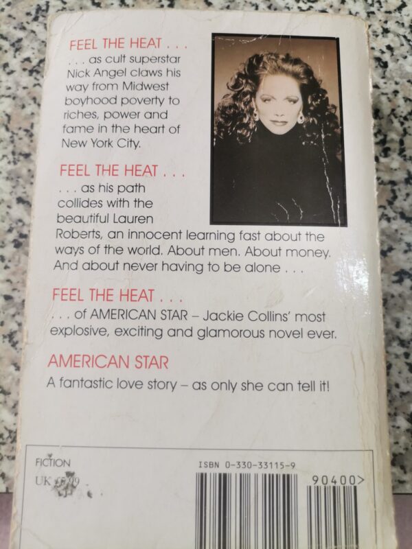 17767778946961300479776226002358 American Star – Jackie Collins secondhand book