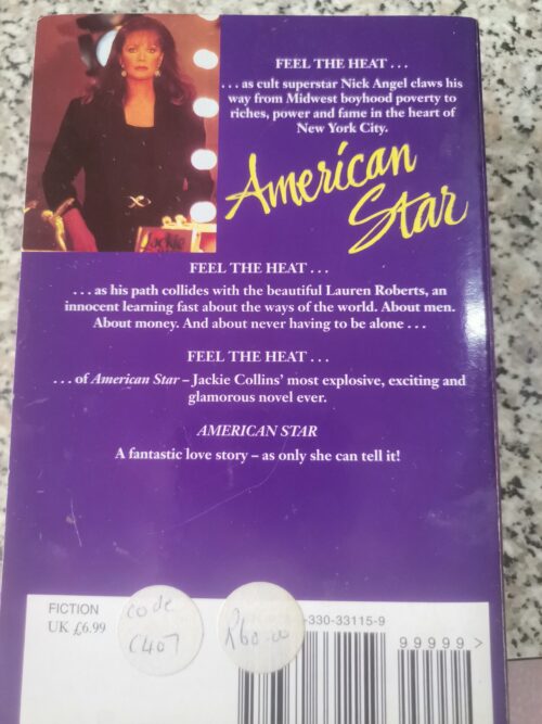 American Star – Jackie Collins secondhand book