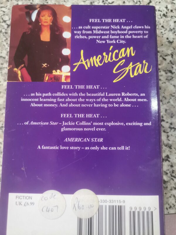 American Star – Jackie Collins secondhand book