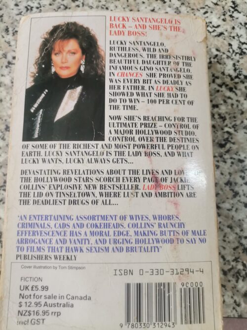 Lady Boss – Jackie Collins secondhand book