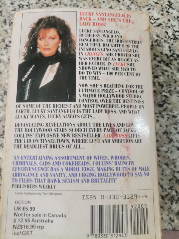 Lady Boss – Jackie Collins secondhand book