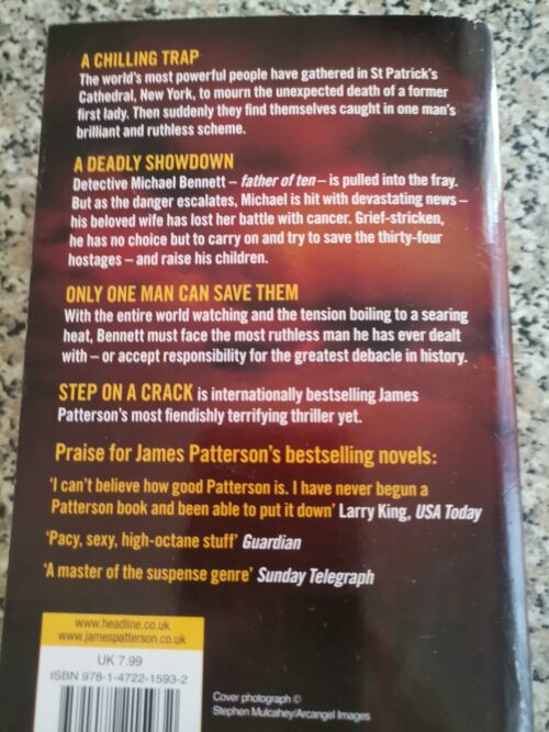 Step On A Crack – James Patterson secondhand book