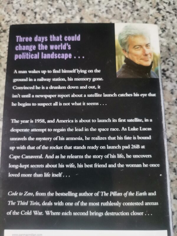 Code To Zero – Ken Follett secondhand book