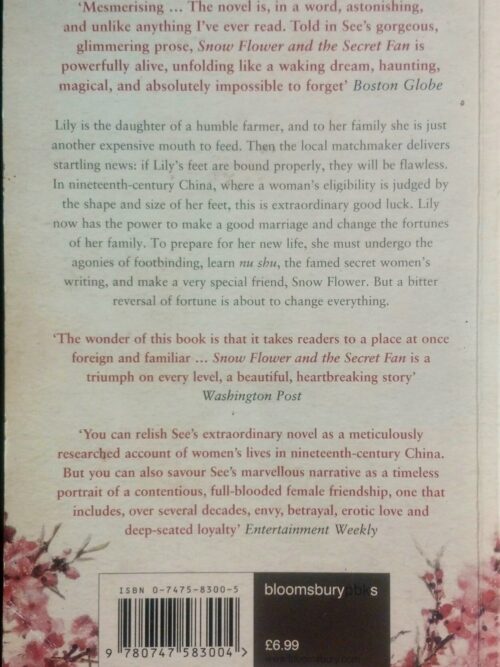 Snow Flower And The Secret Fan – Lisa See secondhand book