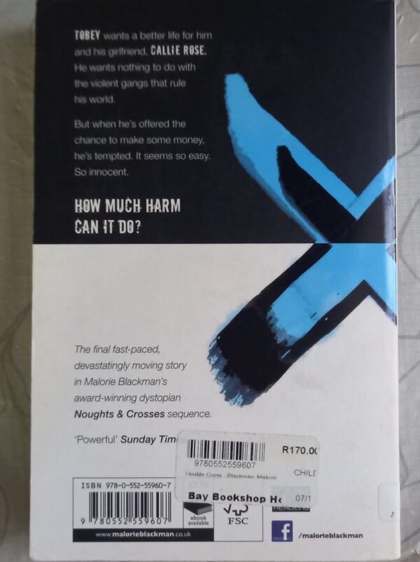 Double Cross – Malorie Blackman secondhand book