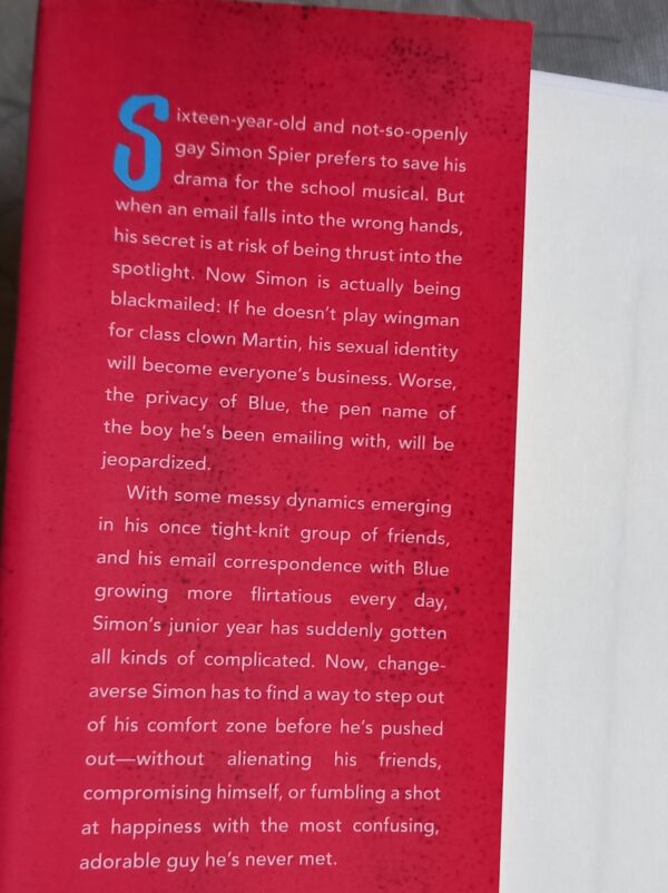 20260408_163925 Simon vs. the Homo Sapiens Agenda – Becky Albertalli secondhand book