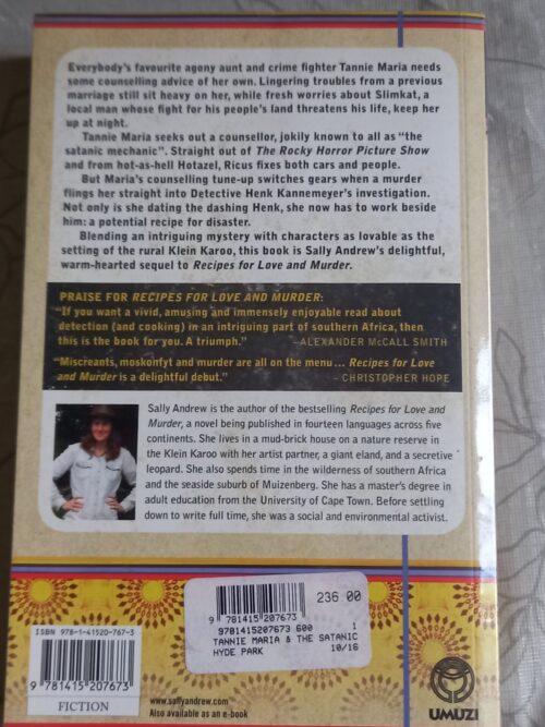 Tannie Maria & the Satanic Mechanic – Sally Andrew secondhand book