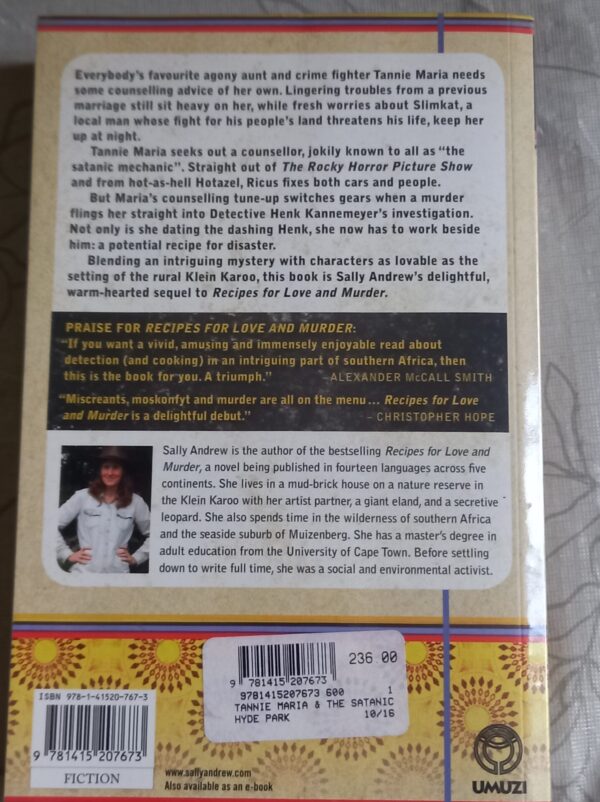 Tannie Maria & the Satanic Mechanic – Sally Andrew secondhand book