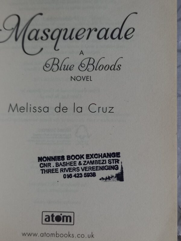 20260408_164639 Blue Bloods Series (Bundle) – Melissa De La Cruz secondhand book