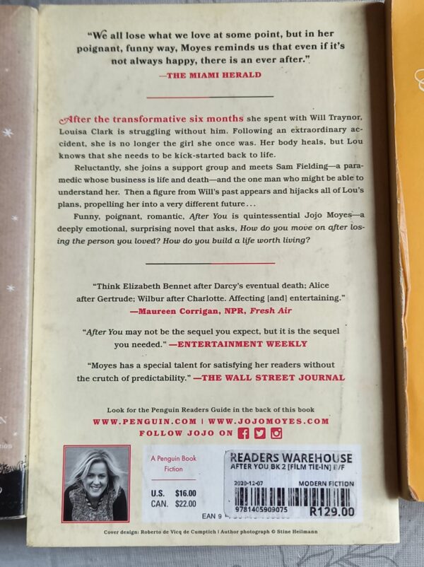 Me Before You Trilogy- Jojo Moyes secondhand book