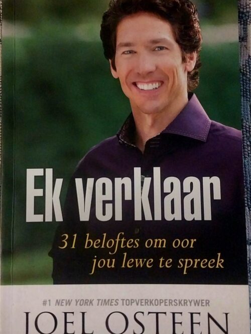 Ek Verklaar – Joel Osteen secondhand book