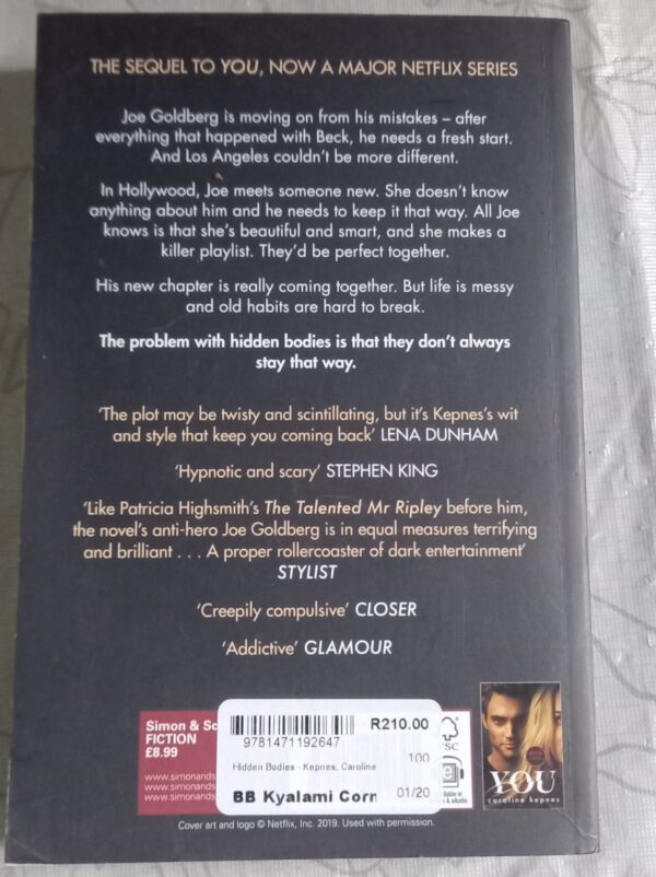 Hidden Bodies – Caroline Kepnes secondhand book