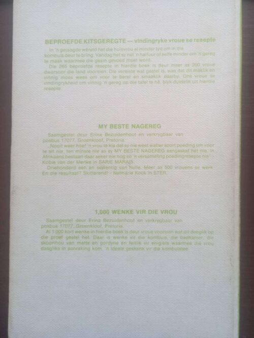 Beproefde Kitsgeregte — Erina Bezuidenhout secondhand book