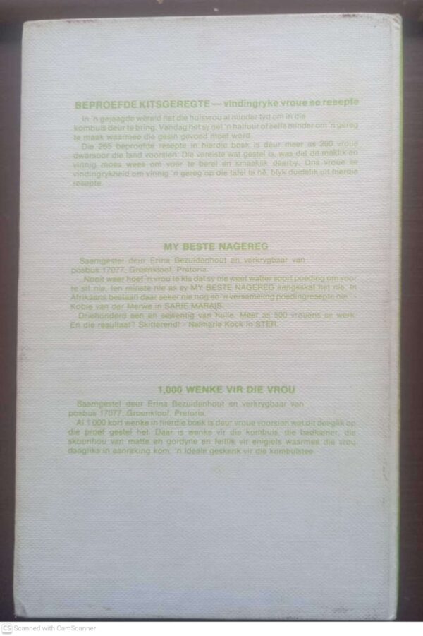 Beproefde Kitsgeregte — Erina Bezuidenhout secondhand book