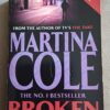 Broken_Cover Broken – Martina Cole secondhand book