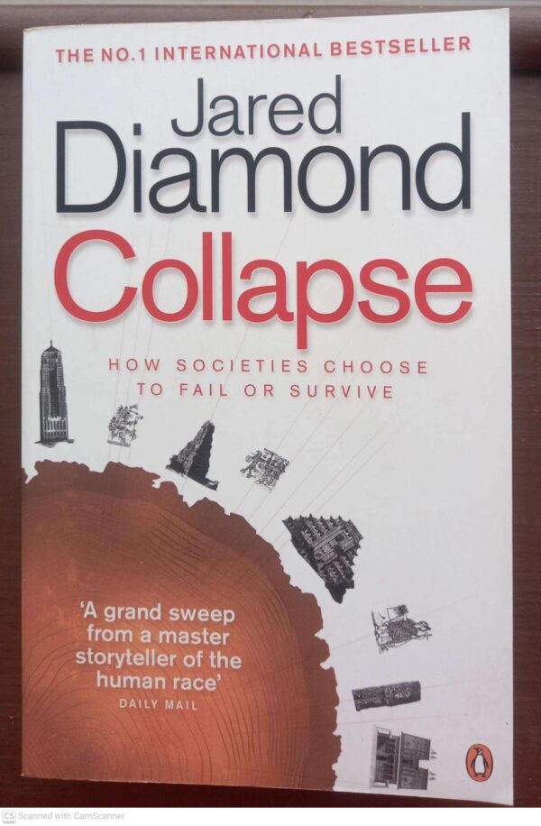 Collapse: How Societies Choose To Fail Or Survive — Jared Diamond secondhand book