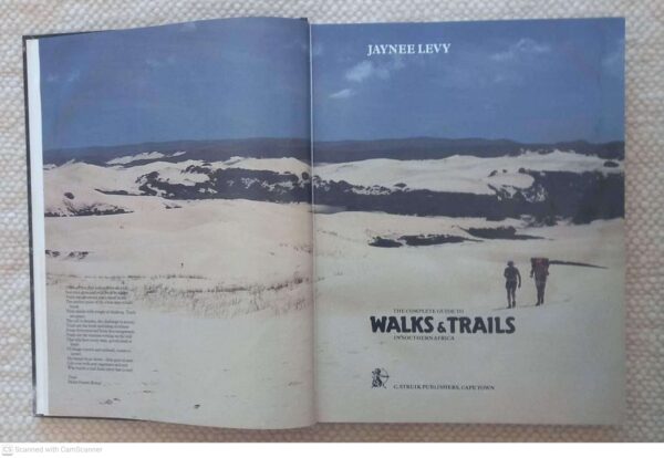 The Complete Guide To Walks And Trails In Southern Africa — Jaynee Levy *SIGNED* secondhand book