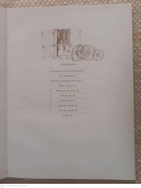 A Culinary Visit To Historic Stellenbosch — Magda Pretorius secondhand book