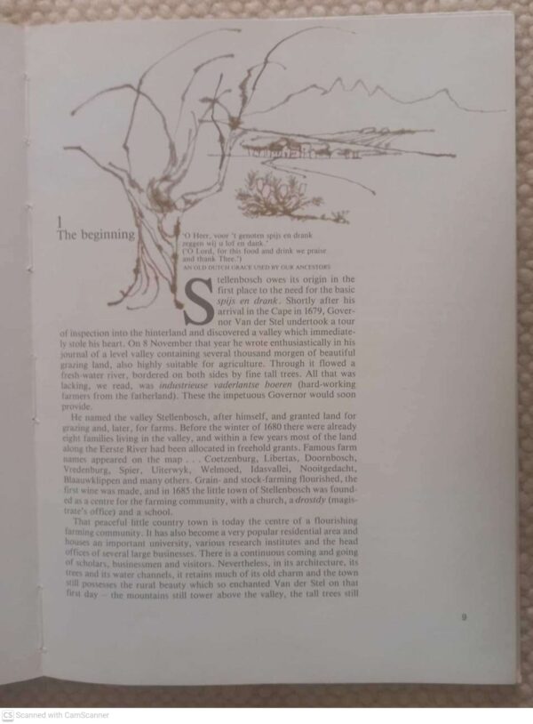 A Culinary Visit To Historic Stellenbosch — Magda Pretorius secondhand book