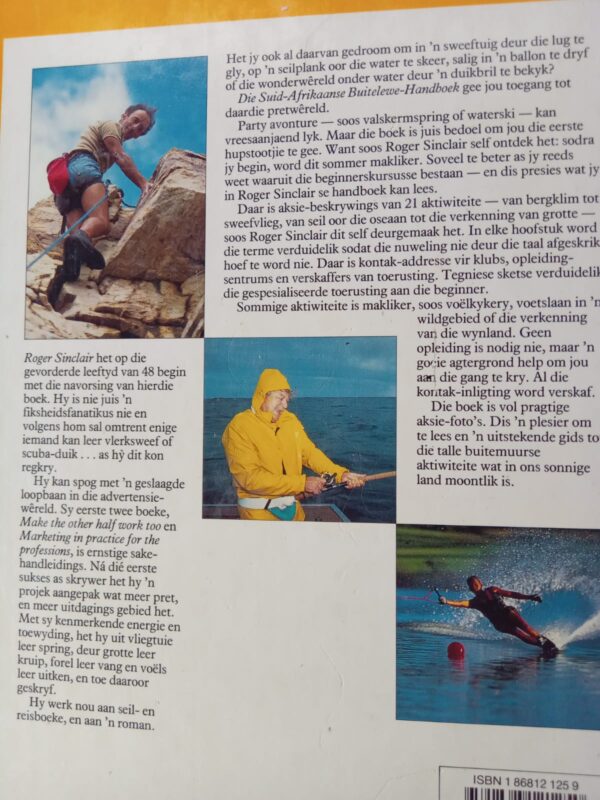 Suid-Afrikaanse Buitelewe Handboek – Roger Sinclair secondhand book
