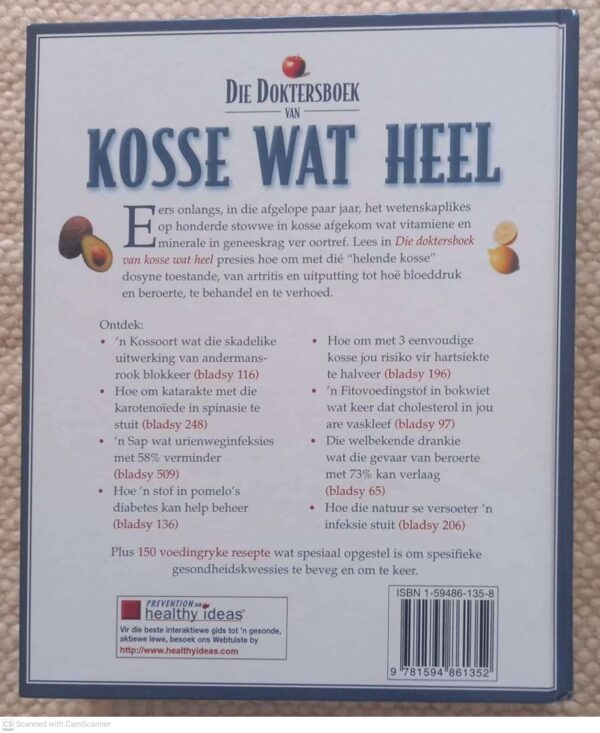 Die Doktersboek Van Kosse Wat Heel — Selene Yeager secondhand book