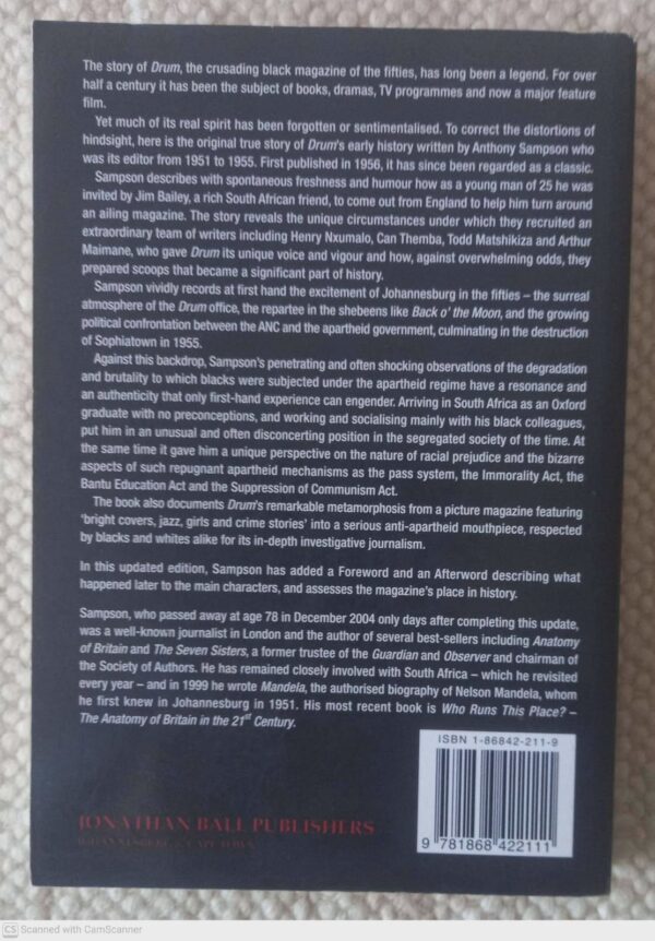 Drum: The Making Of A Magazine — Anthony Sampson secondhand book