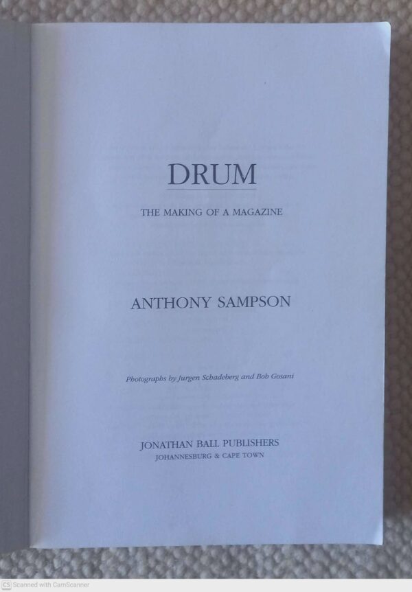 Drum: The Making Of A Magazine — Anthony Sampson secondhand book