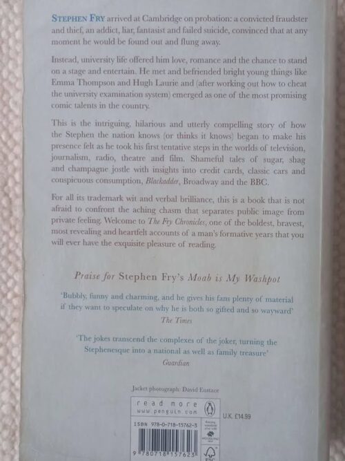 The Fry Chronicles: An Autobiography — Stephen Fry secondhand book