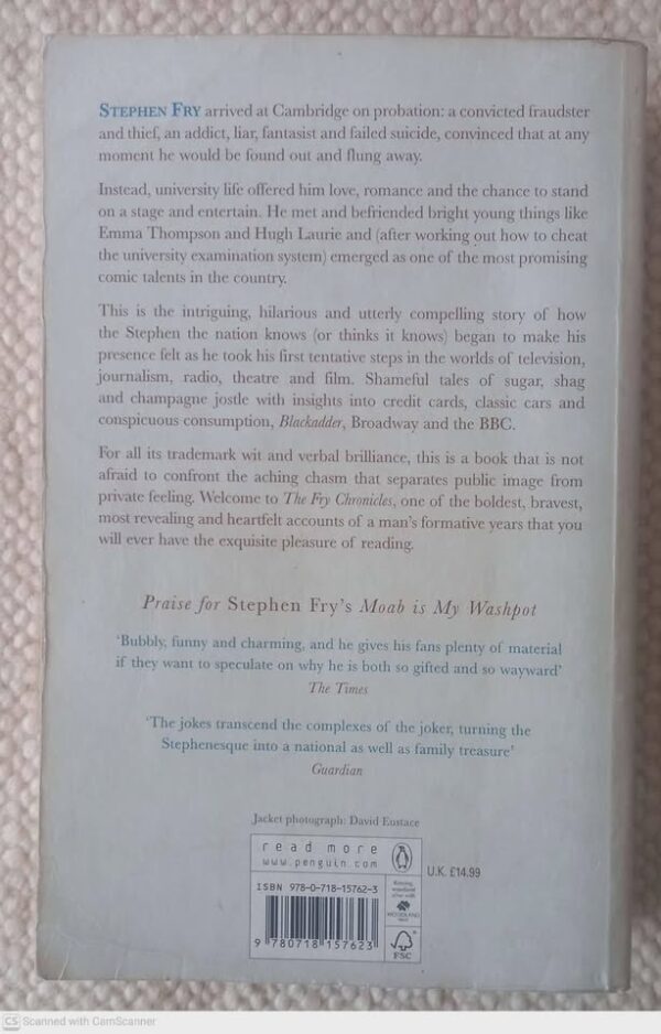 The Fry Chronicles: An Autobiography — Stephen Fry secondhand book