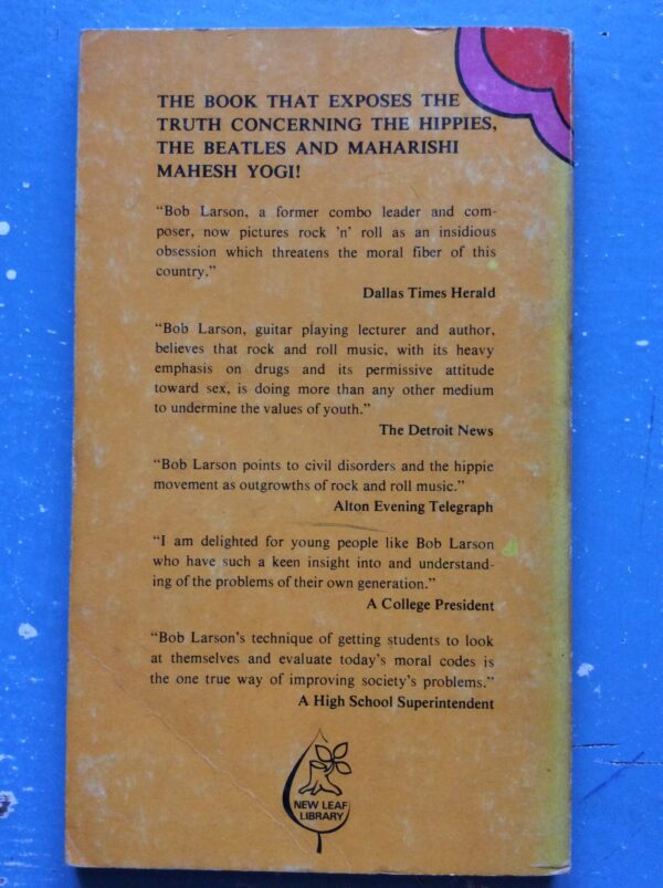 Hippies, Hindus and Rock & Roll – Bob Larson secondhand book