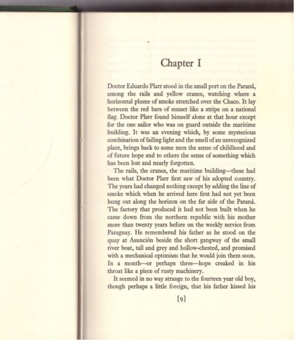 The Honorary Consul – Graham Greene secondhand book