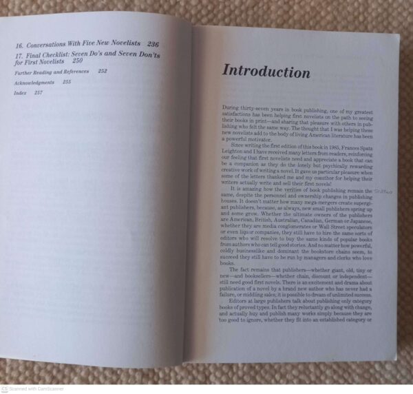 How To Write And Sell Your First Novel — Oscar Collier, Frances Spatz Leighton secondhand book